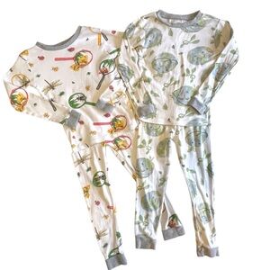 5T Burt’s Bees Kids Pajamas Set - Earth and Bugs